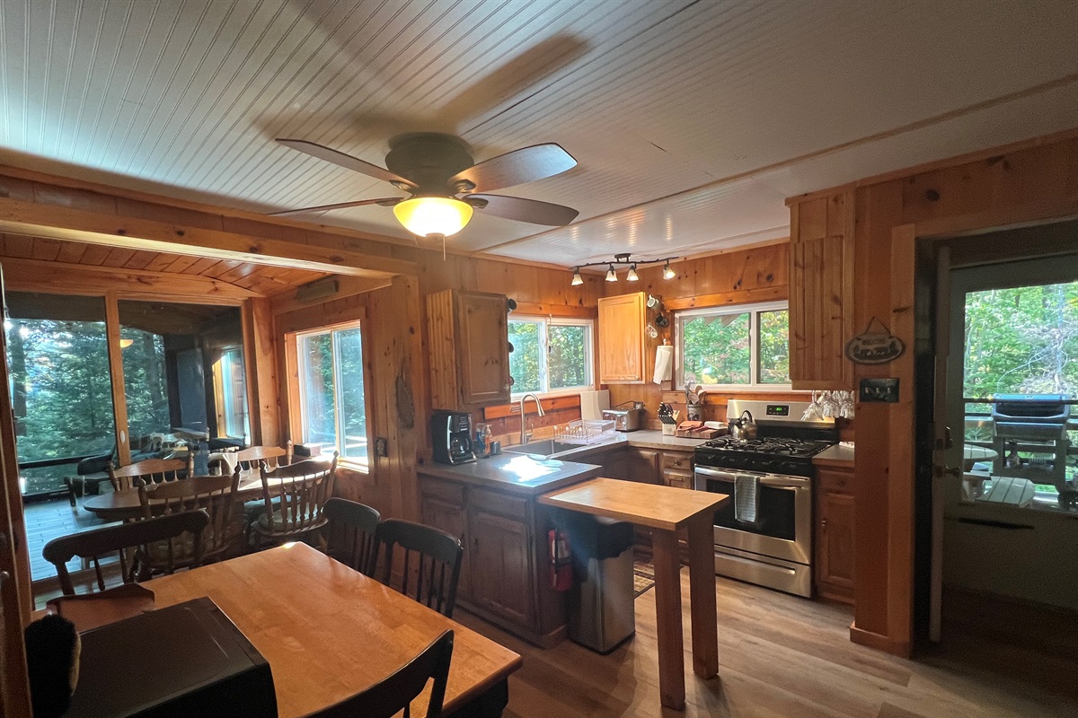 Well appointed Kitchen