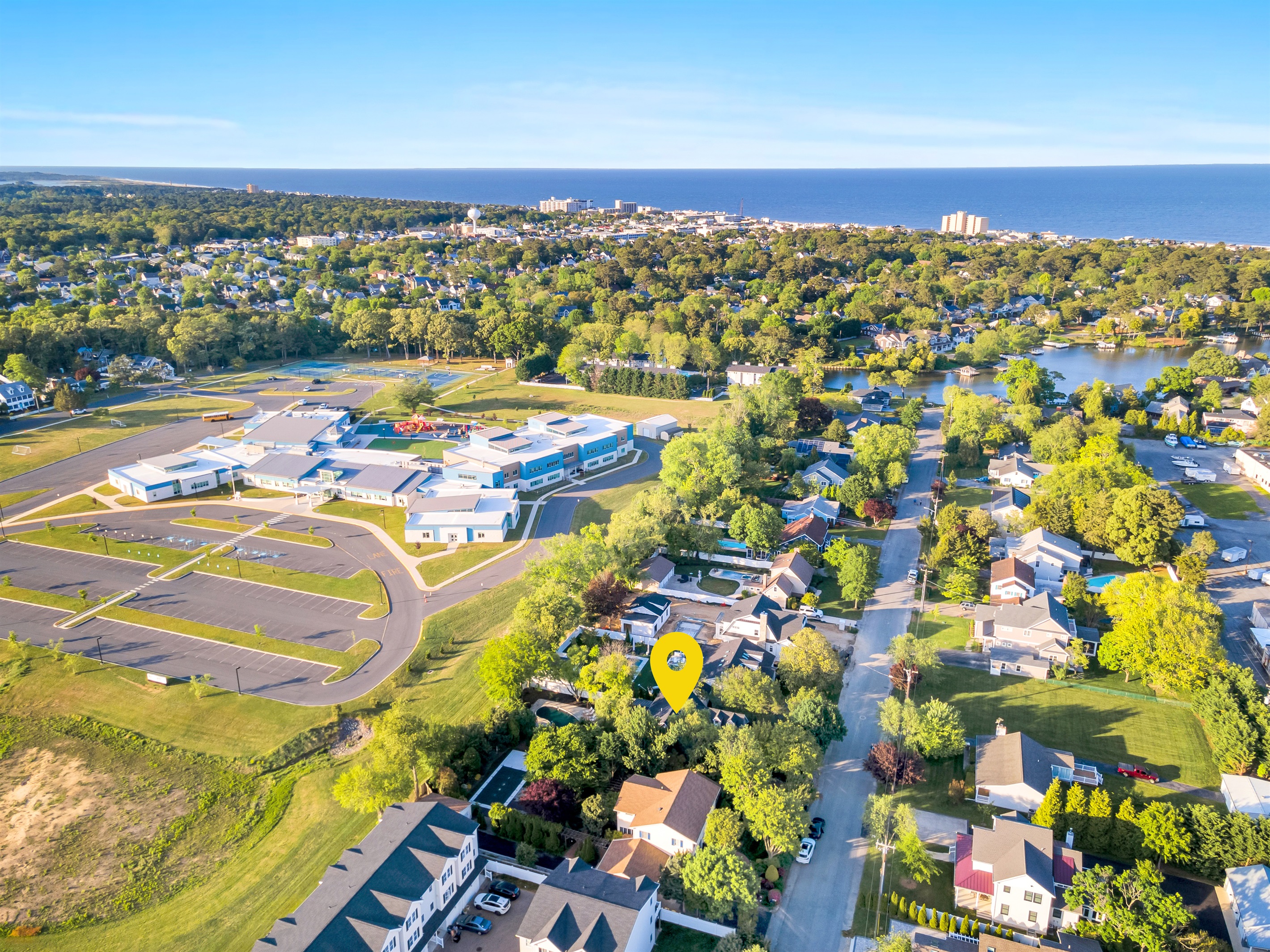 walking distance to shore and downtown