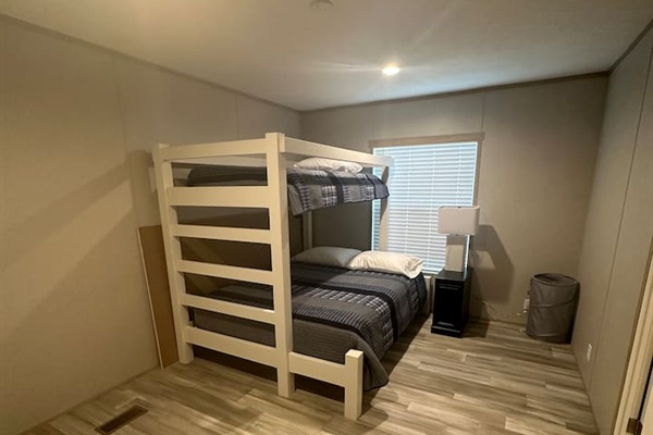 Main bedroom with bunks