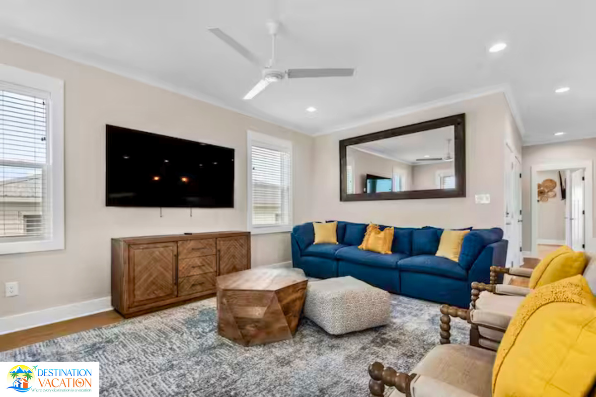 Comfort and character meet in this inviting living room.