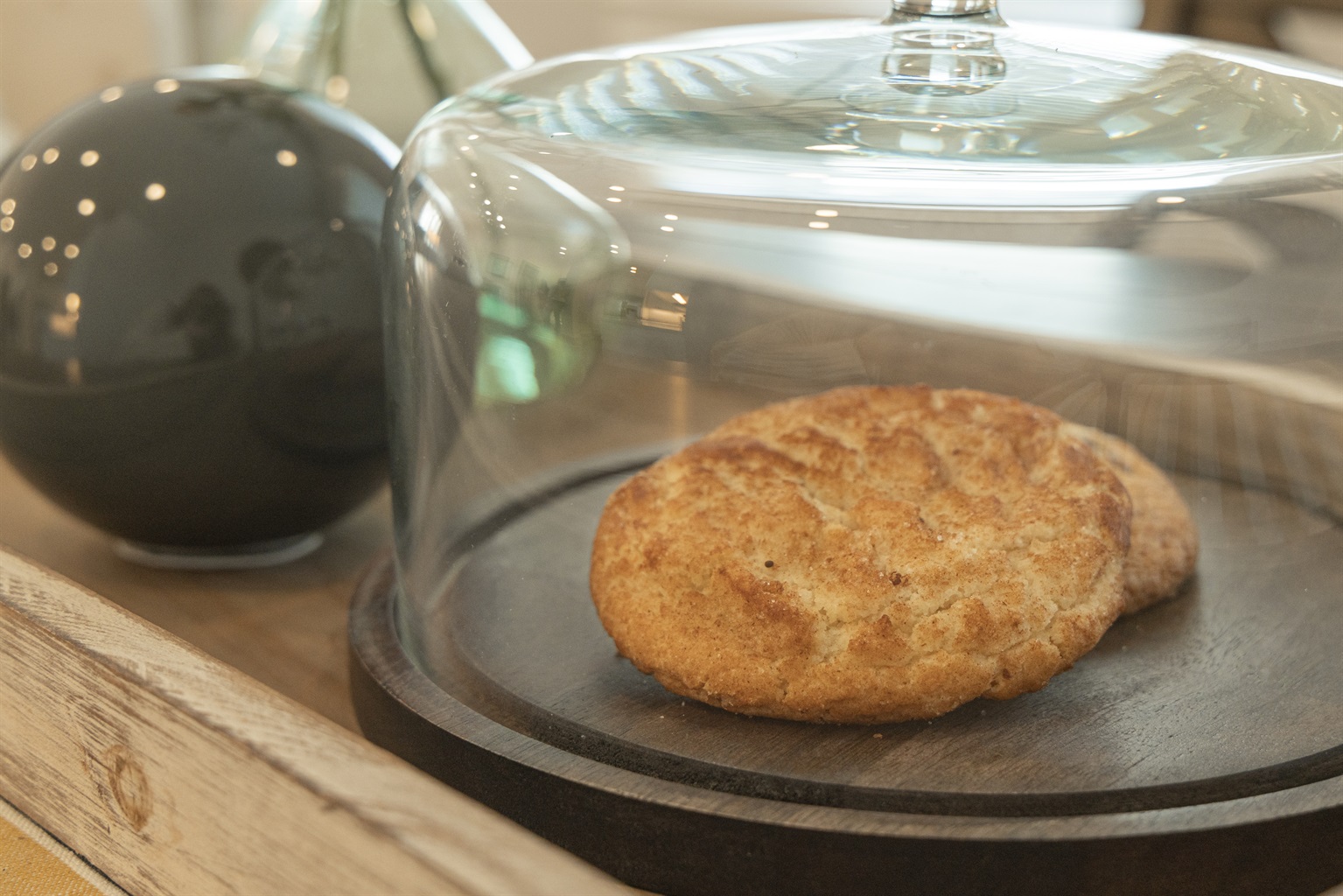 Fresh Baked Cookies to greet guests