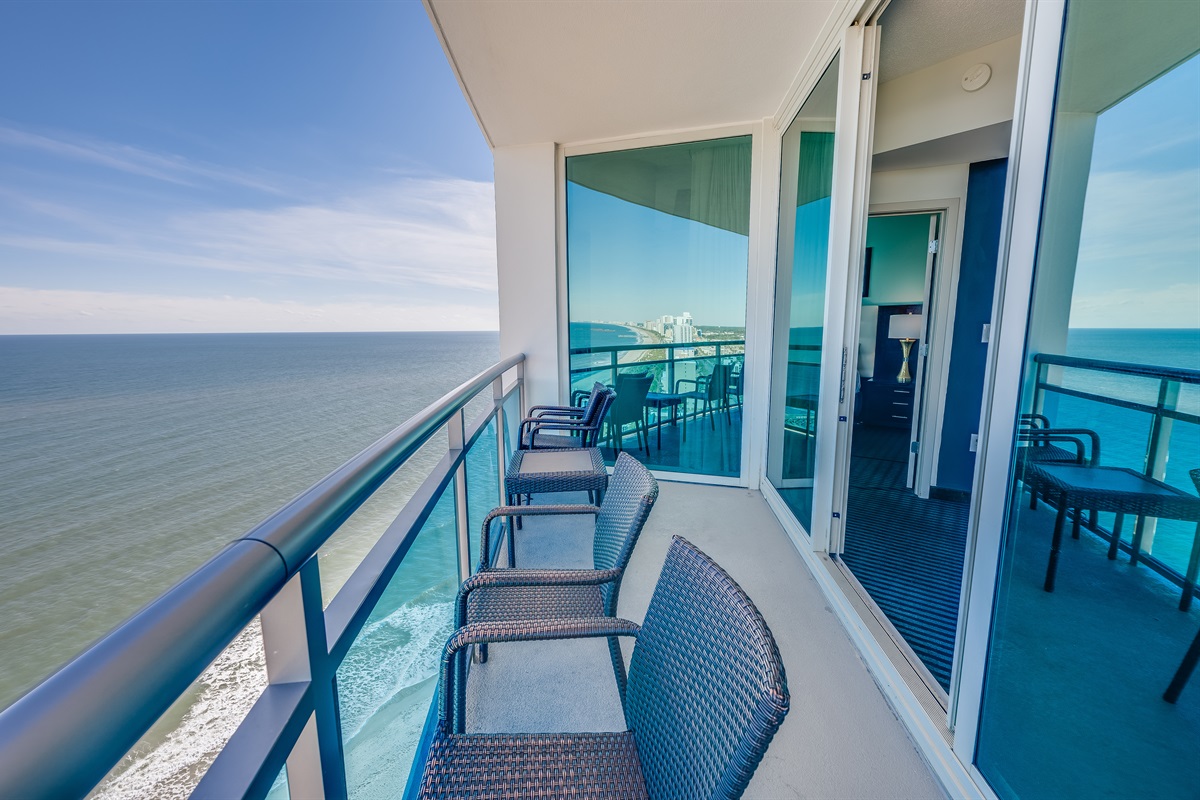 Amazing View from the Balcony!