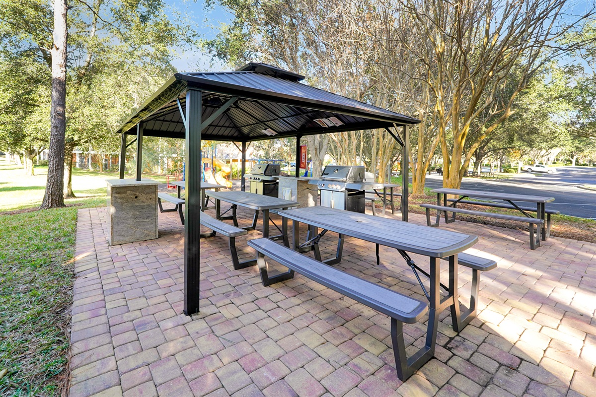 BBQ area - one of several