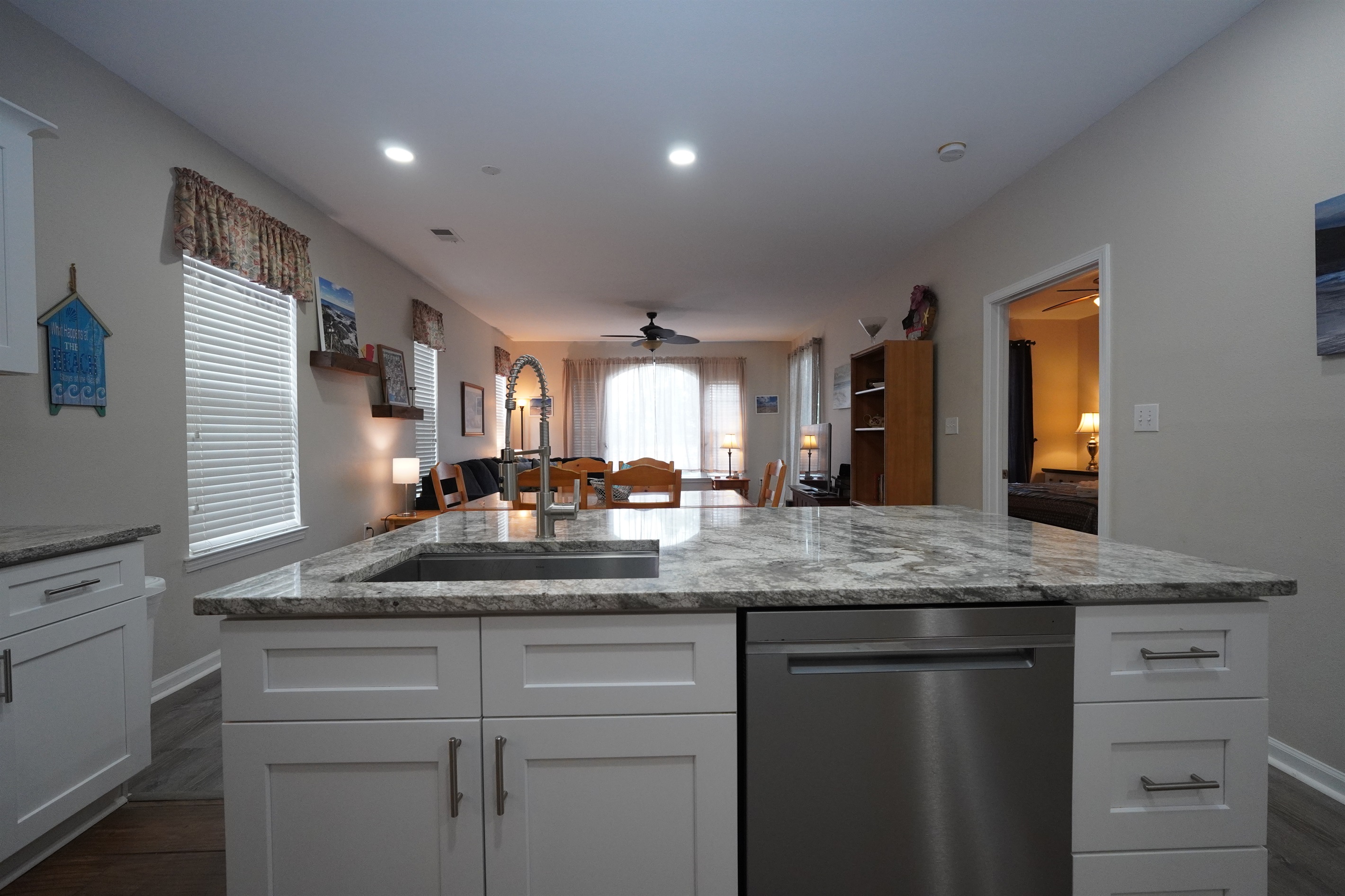 Sink and Dishwasher for Guest Convenience