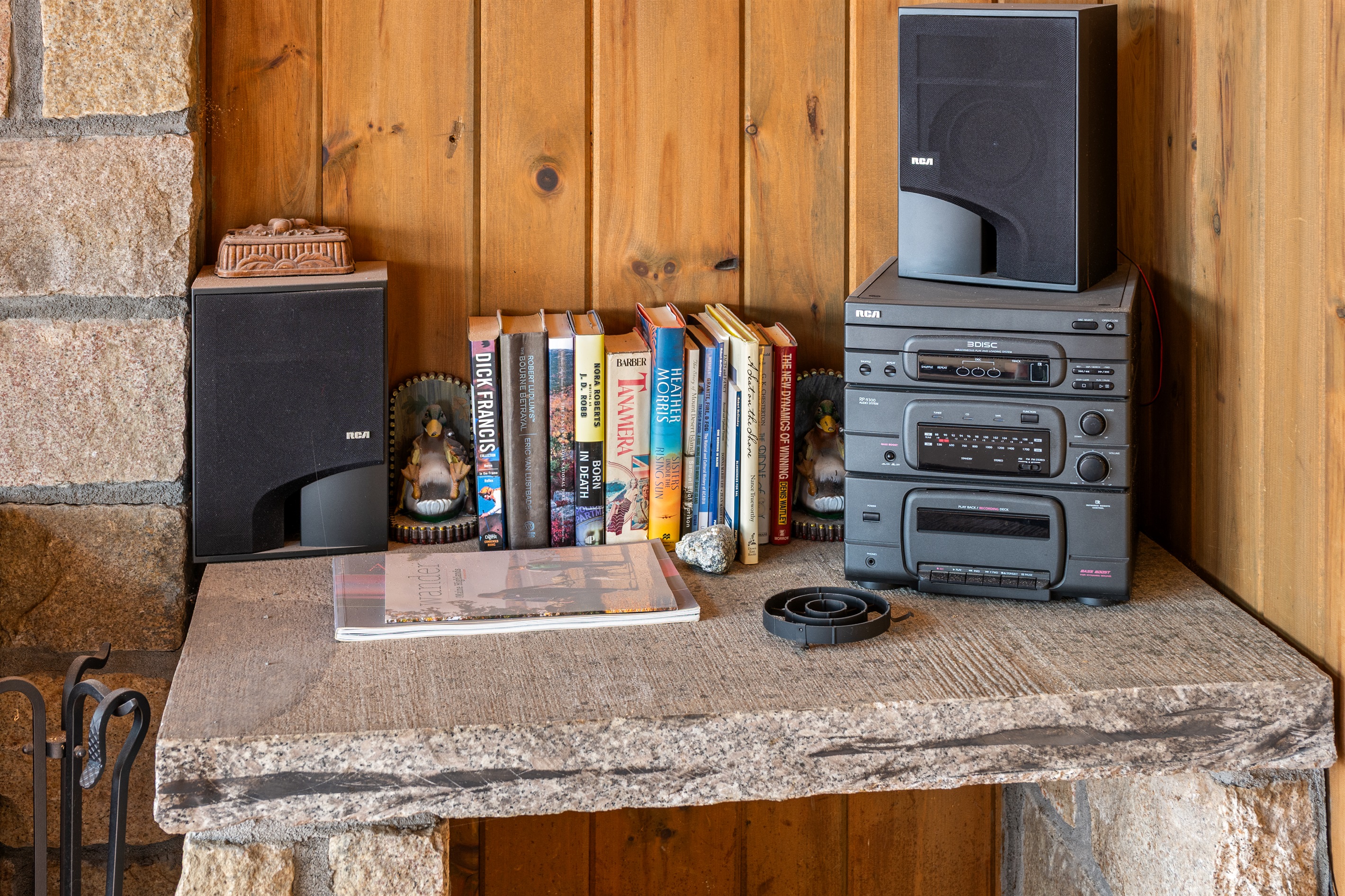 Living Room - Stereo/CD Player - Books