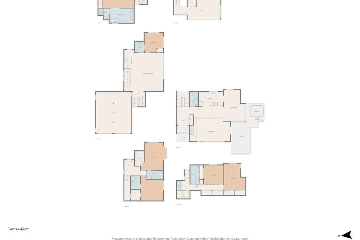 All six levels