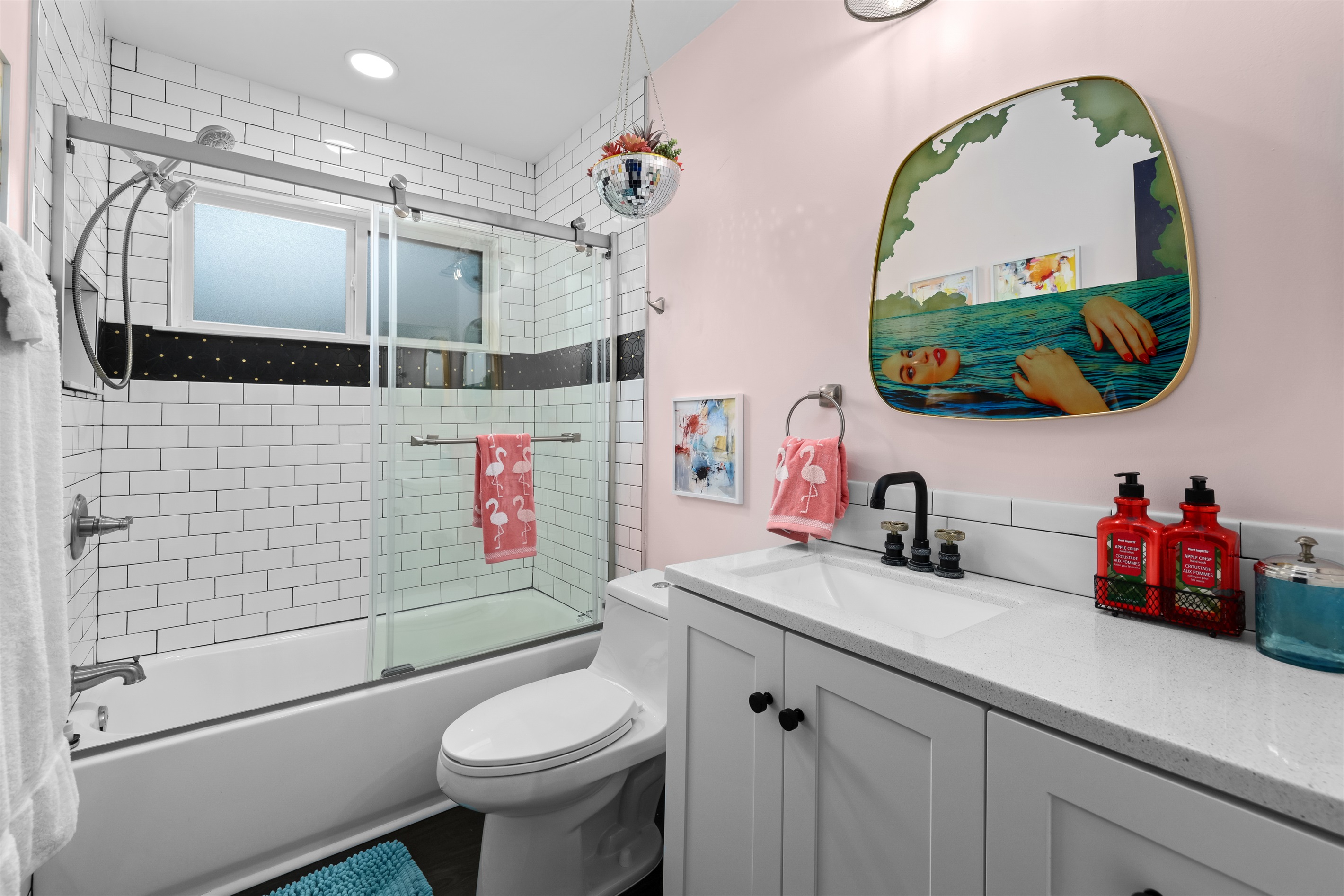 Shared bathroom.