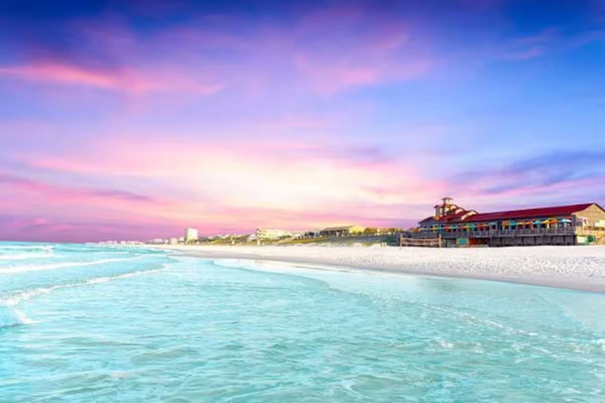 Famous white sandy miramar beaches
