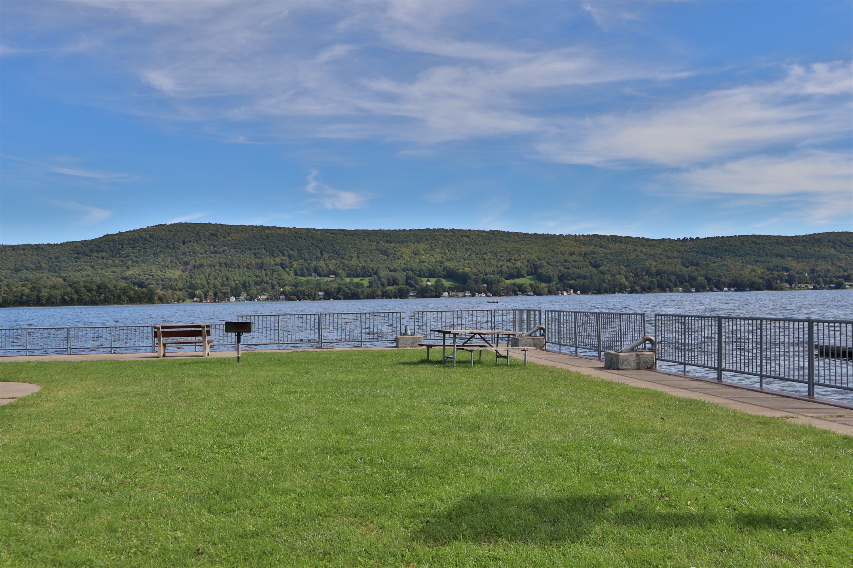 NYS Boat Launch picnic area - 2 miles away.