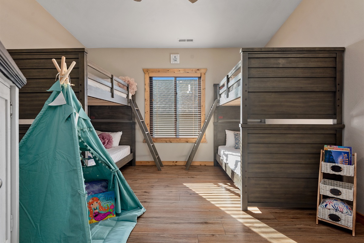 Upper level bunk room #1