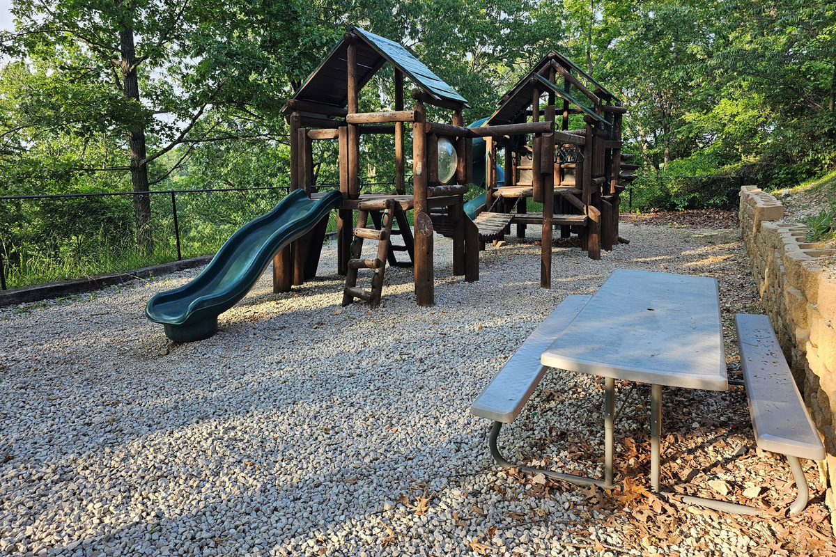 On‑site playground - perfect for younger guests