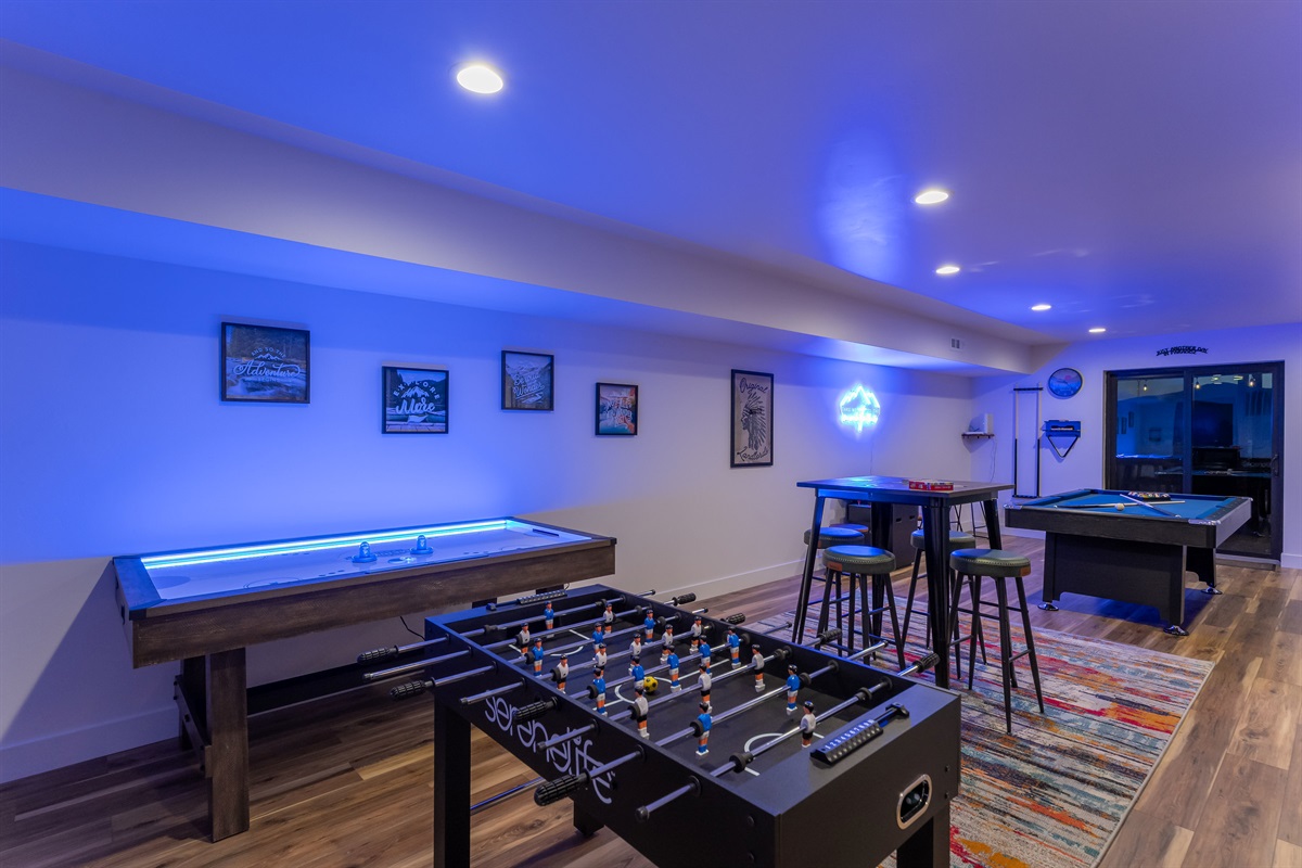 Chill Night Vibe In Game Room