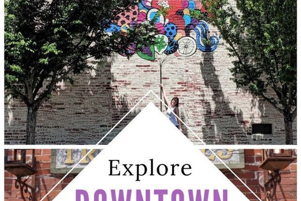 Downtown is a short walk!