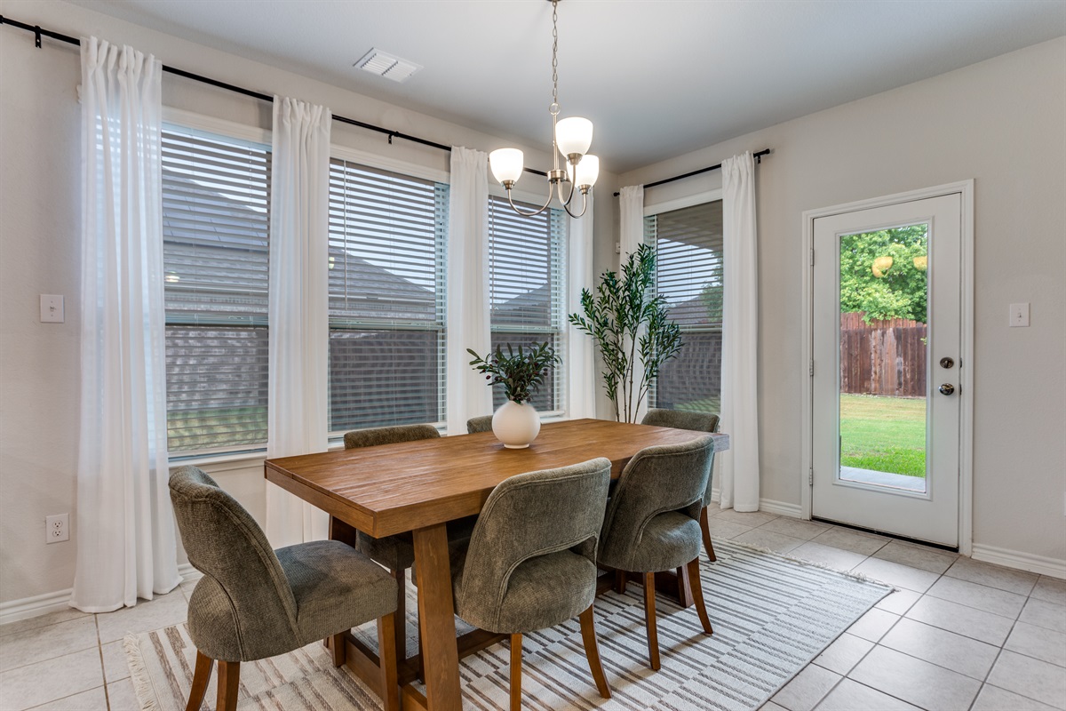 Dining area
