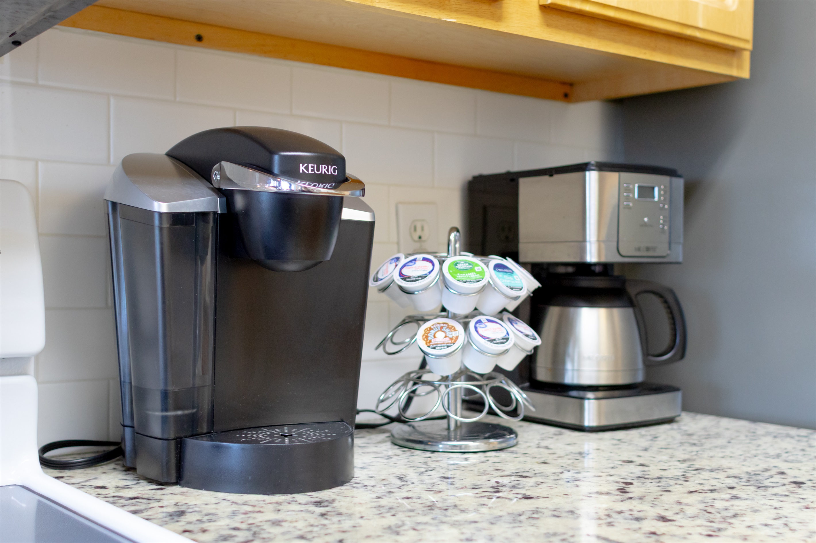 Keurig and regular coffee maker 