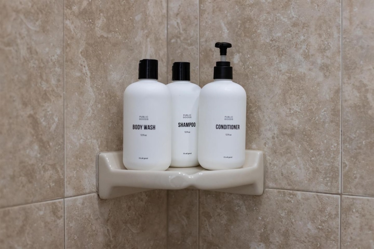 Bathroom essentials Included