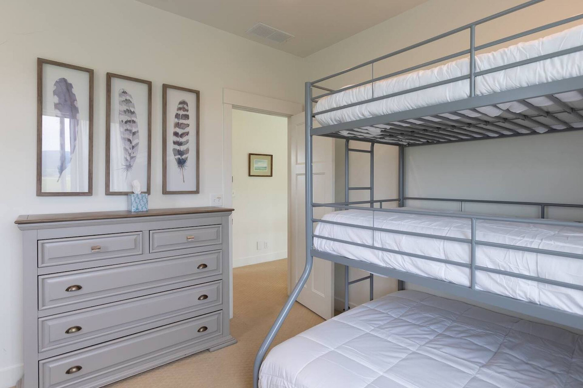 Bunk Room 2 also includes two twin-over-full bunk beds