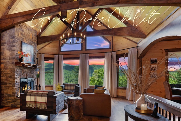 Welcome to Green Peaks Chalet, your private mountain retreat, with stunning views, a cedar sauna, hot tub and other fabulous amenities await your arrival!