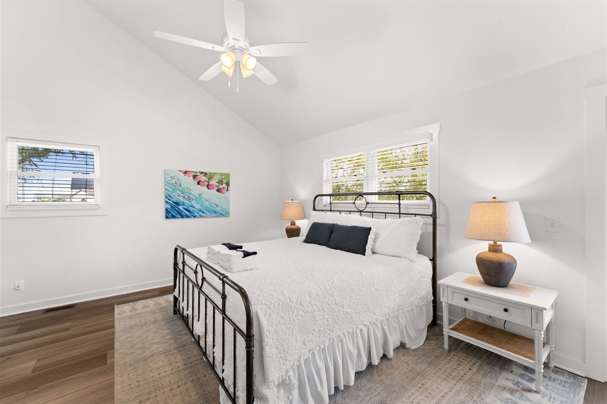 3rd-floor Master Bedroom: A quiet, polished escape with a private ensuite.