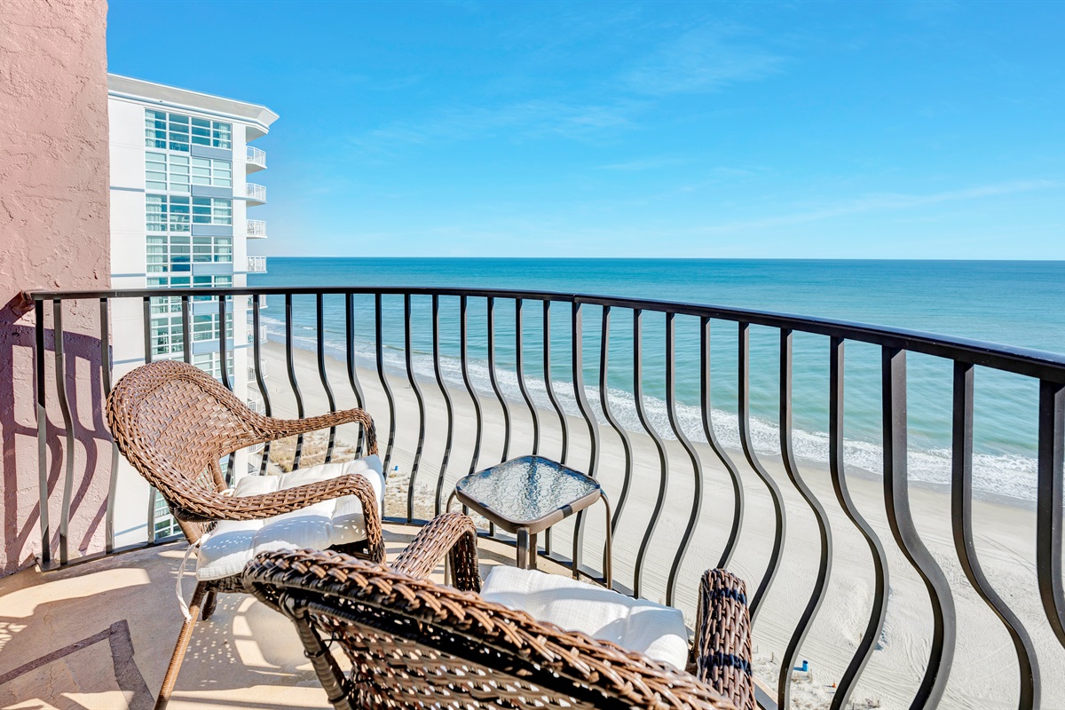 Amazing View from the Balcony!