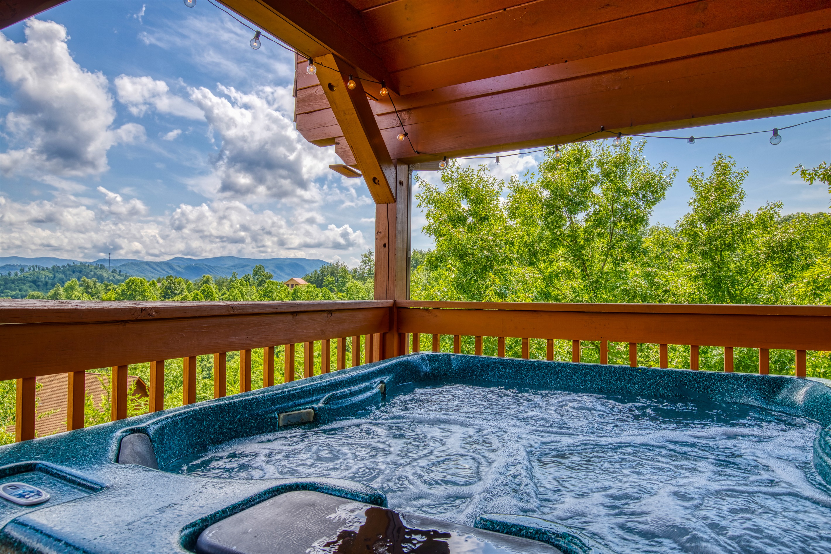 View from upper floor SECOND hot tub