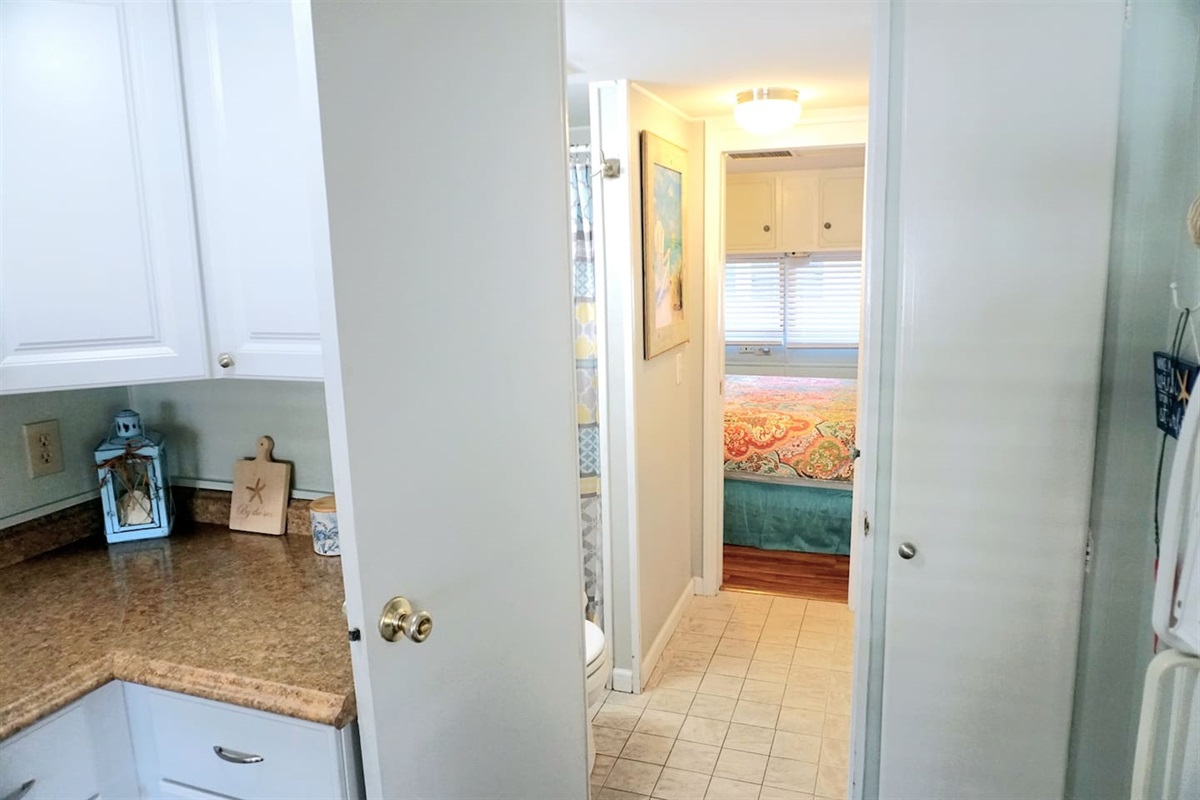 Access to Bathroom & Bedroom 2