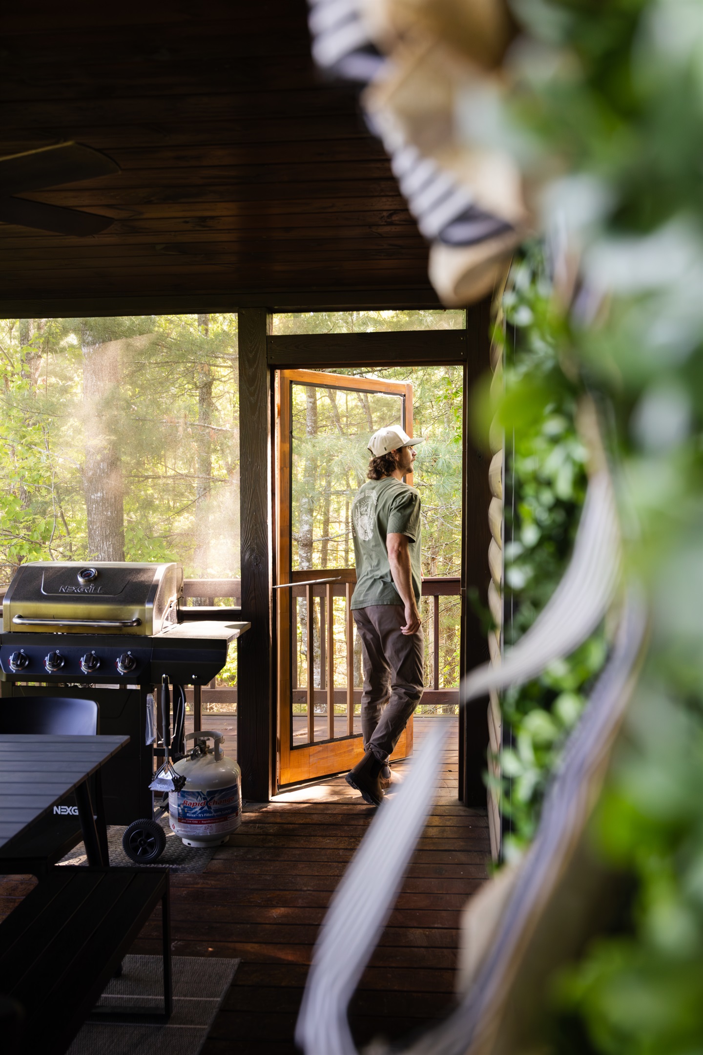 Fire up the grill and step onto the deck, easy outdoor cooking with fresh mountain air and a view of the mountains.
