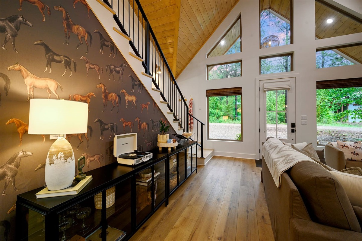 Step inside and feel instantly at home .