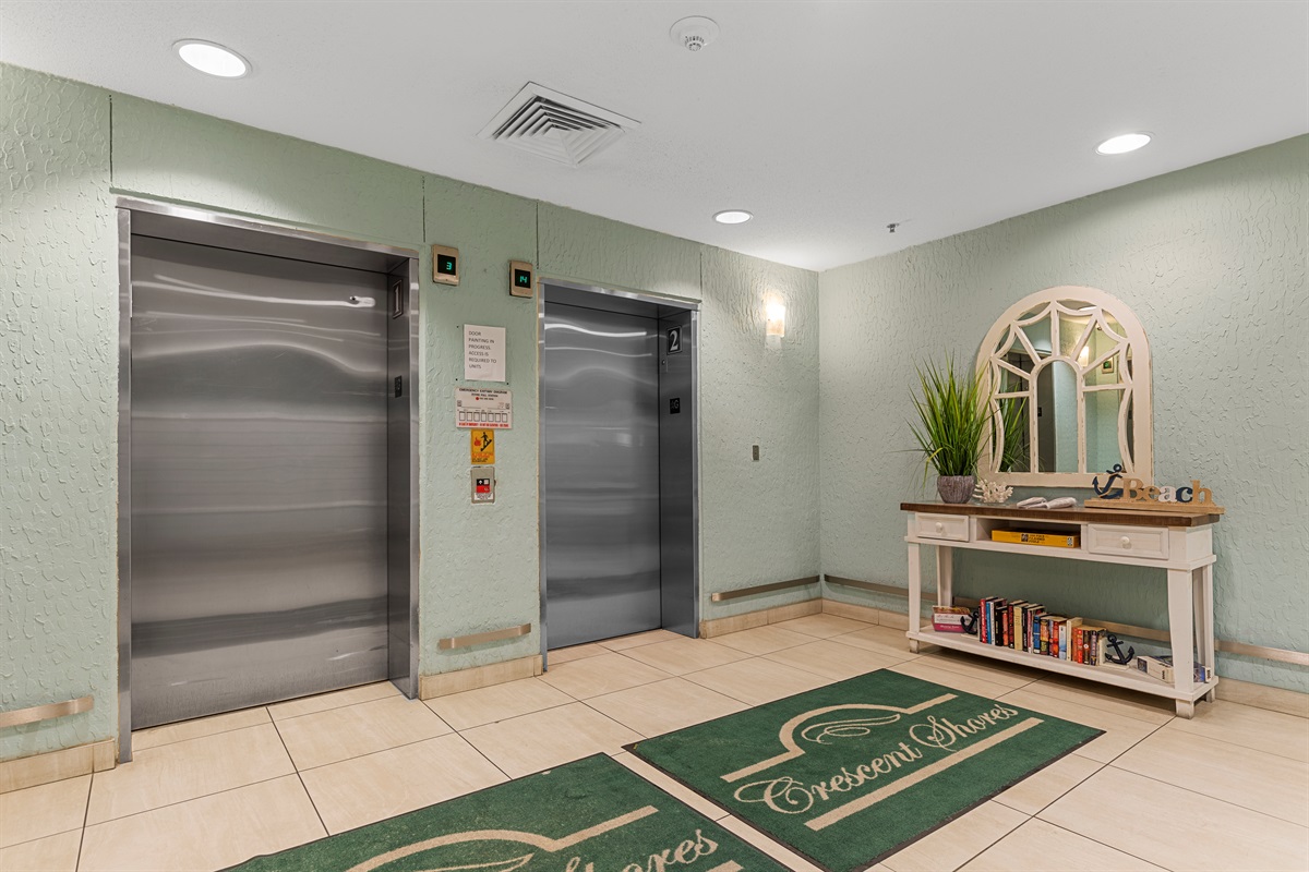 Lobby elevators