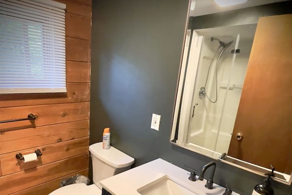 Full Bath with stand up shower