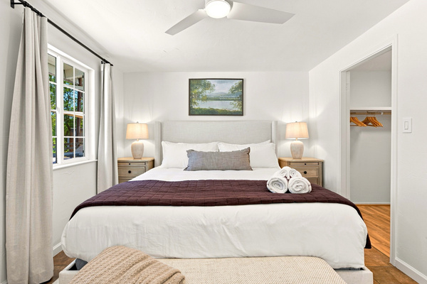 Master Bedroom with King Bed