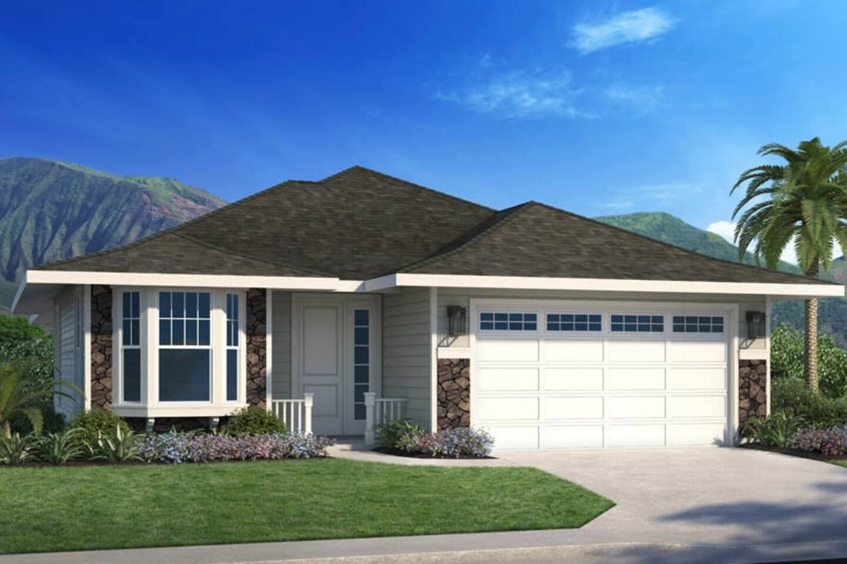 This is the model home for the development. Our home is the same plan. 