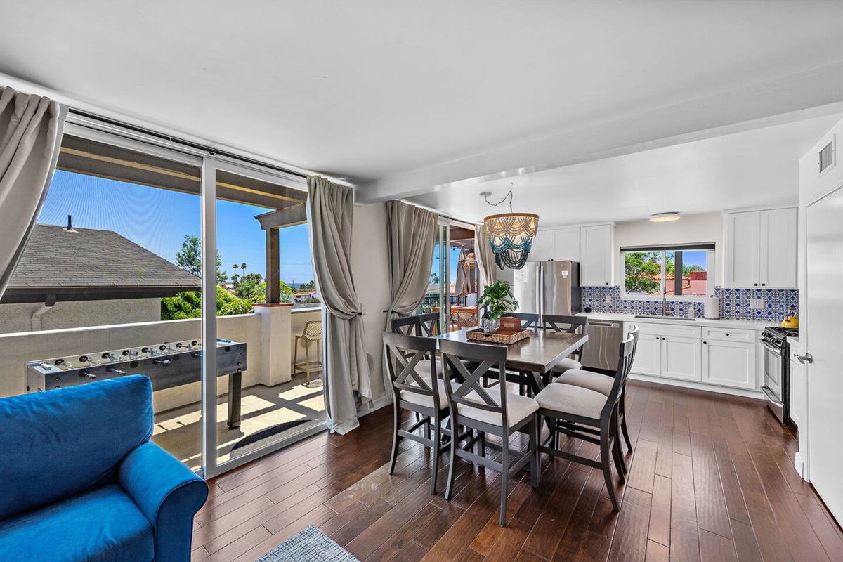 Lots of natural light throughout