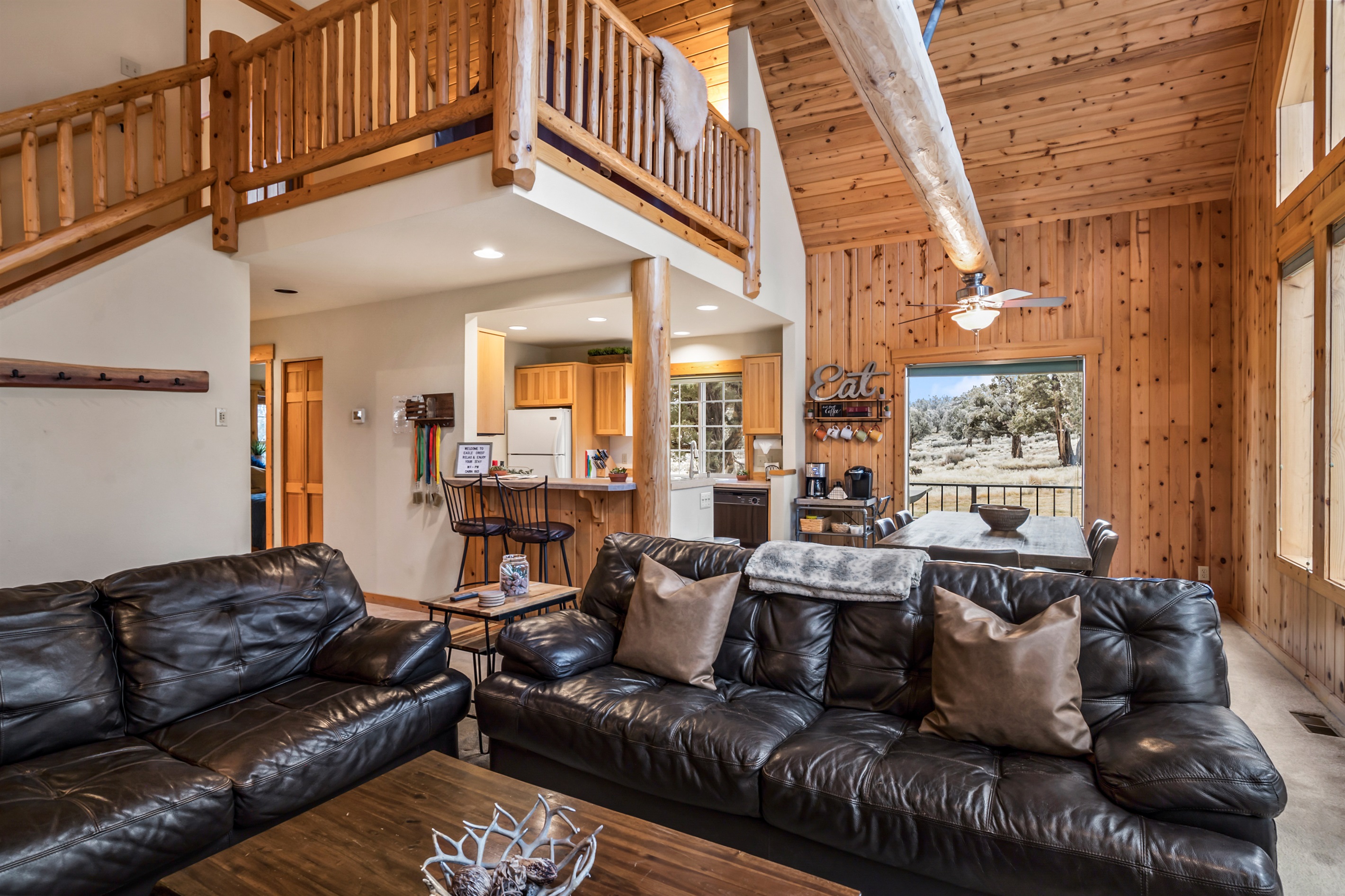 Lots of natural light