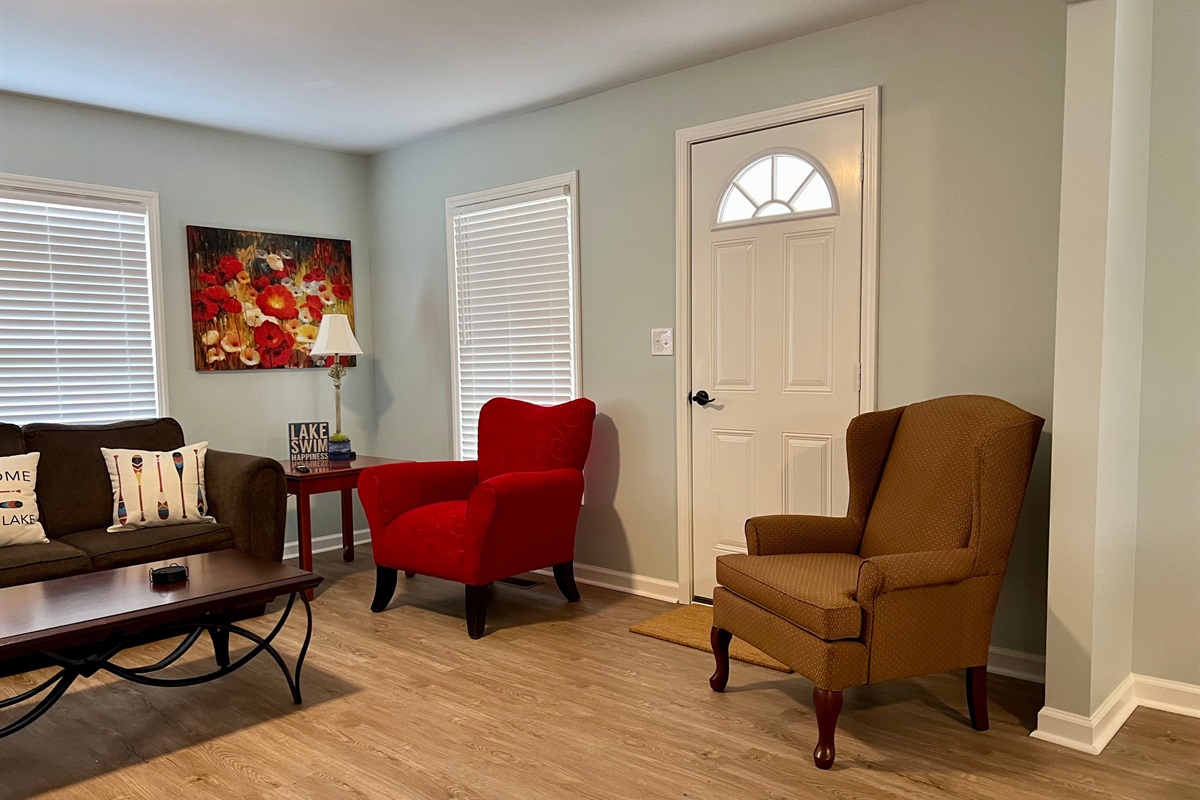 Door to patio from living room