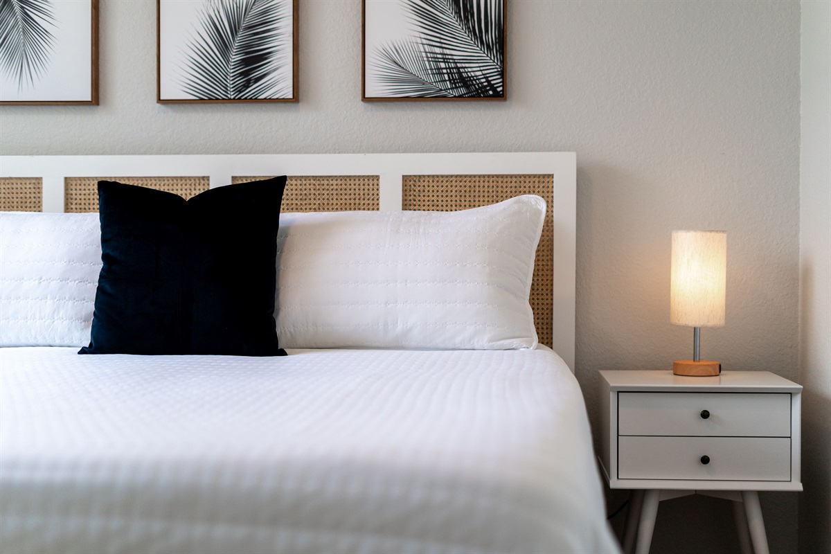In-law suite on the first floor with King-size bed