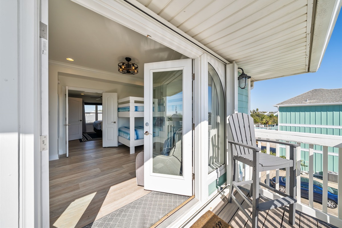 Great chairs to enjoy the views.