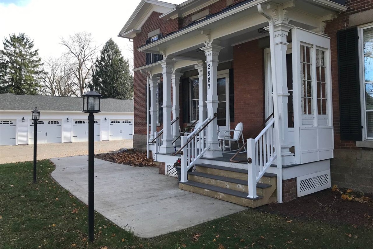 Main entrance of the property