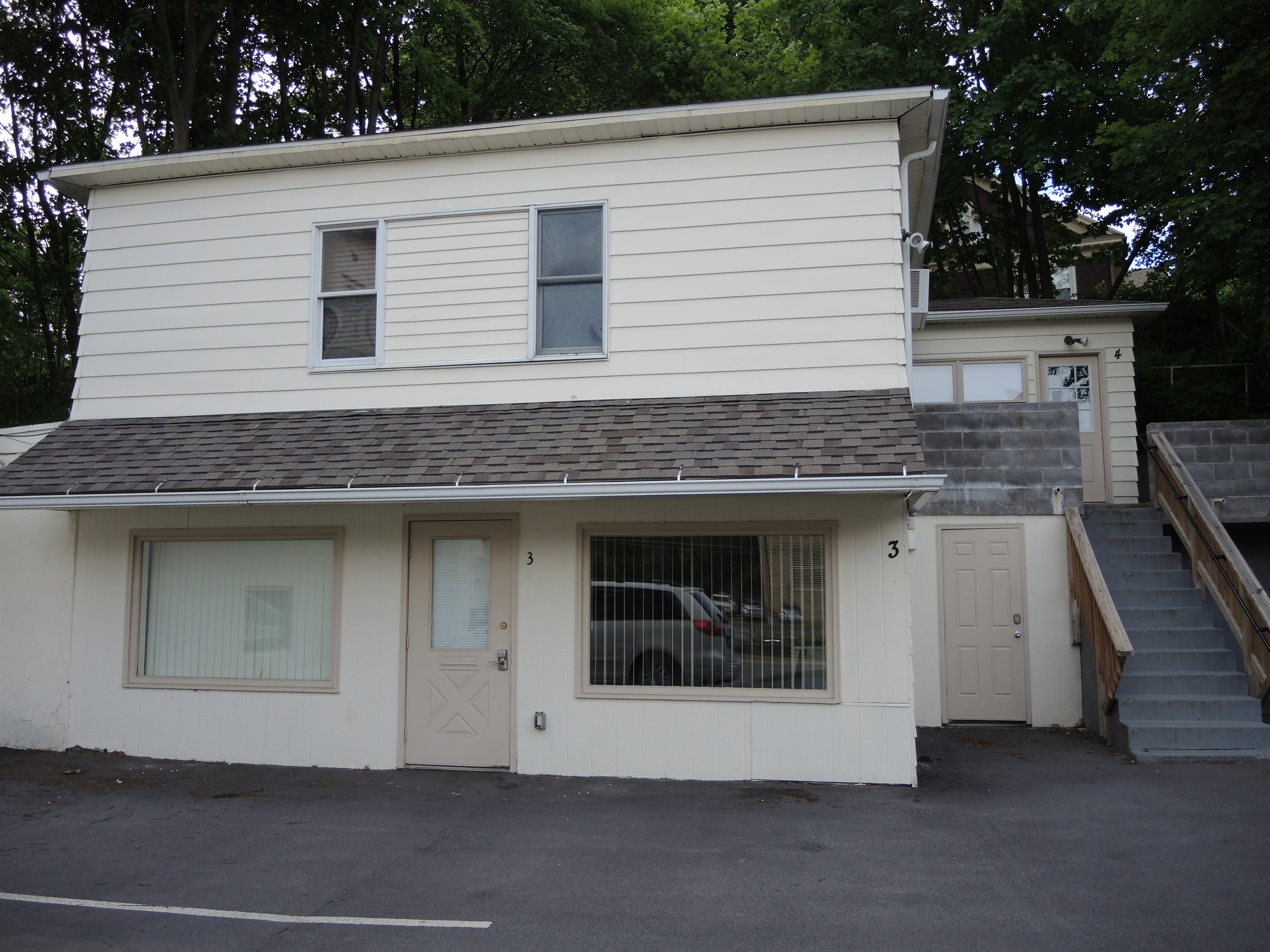 City Fox 3 on lower level, #4 on 2nd floor