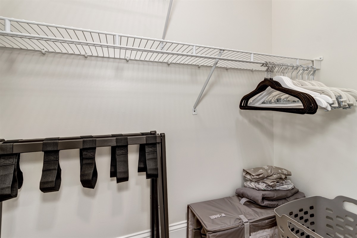Large Closet with Pack'n Play