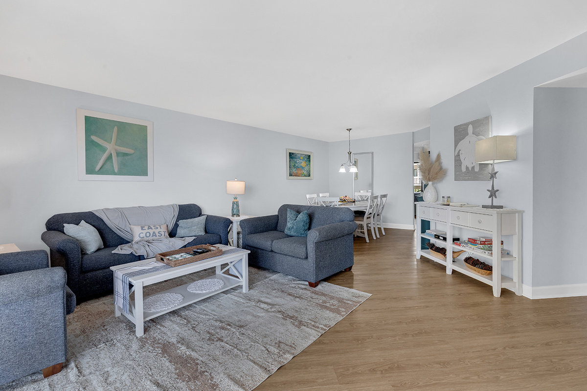 Pull out sofa in Living Room 