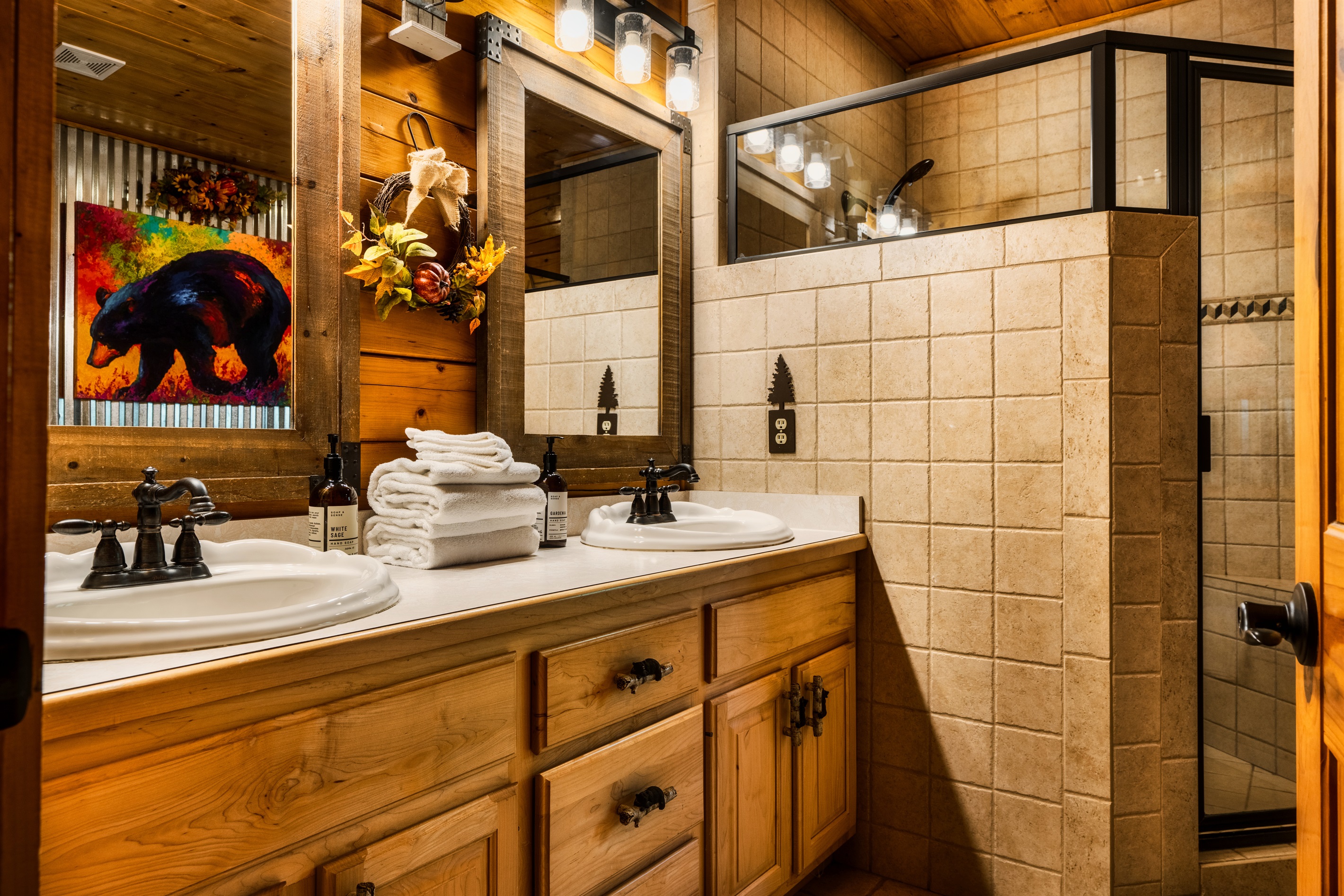 Room 1 bathroom attached