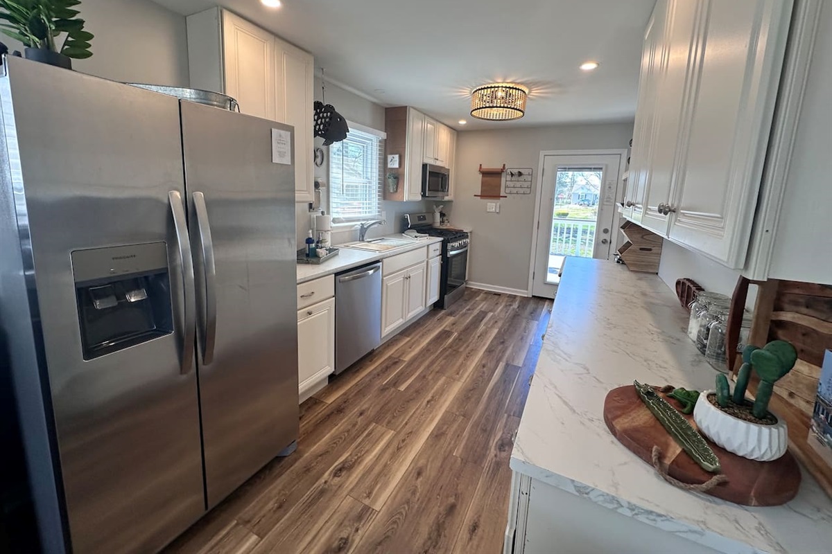 Spacious Galley Kitchen