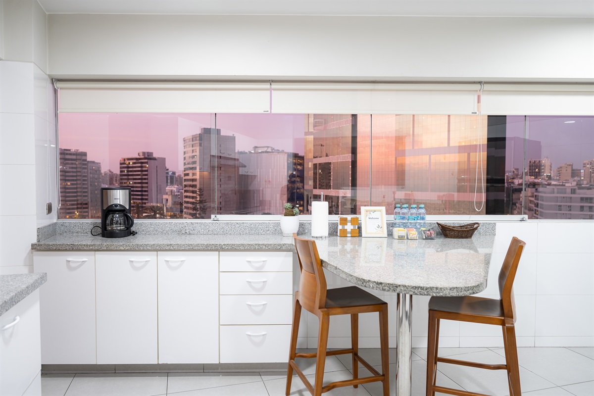 Gourmet Kitchen with a View: Fully equipped and designed so the ocean remains your constant backdrop while preparing your favorite meals