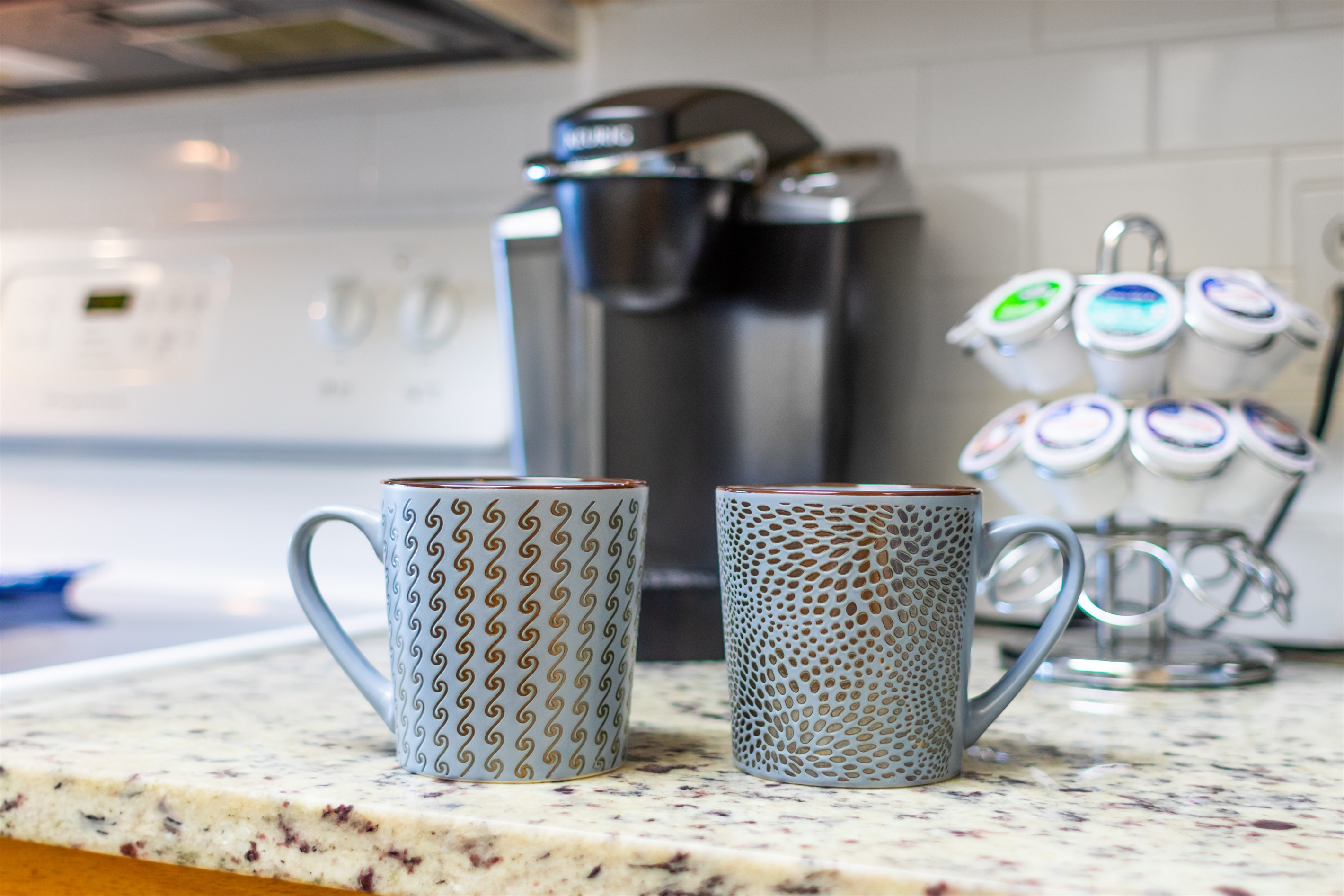Take your coffee to the balcony and enjoy the view!