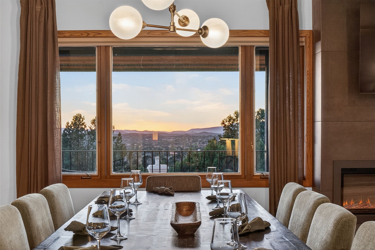Golden hour dining at its finest—gather, unwind, and take in the views.