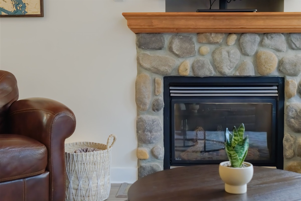 Your cozy gas hearth