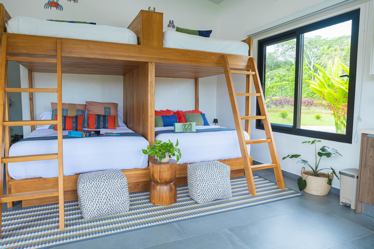 Two bunkbeds 