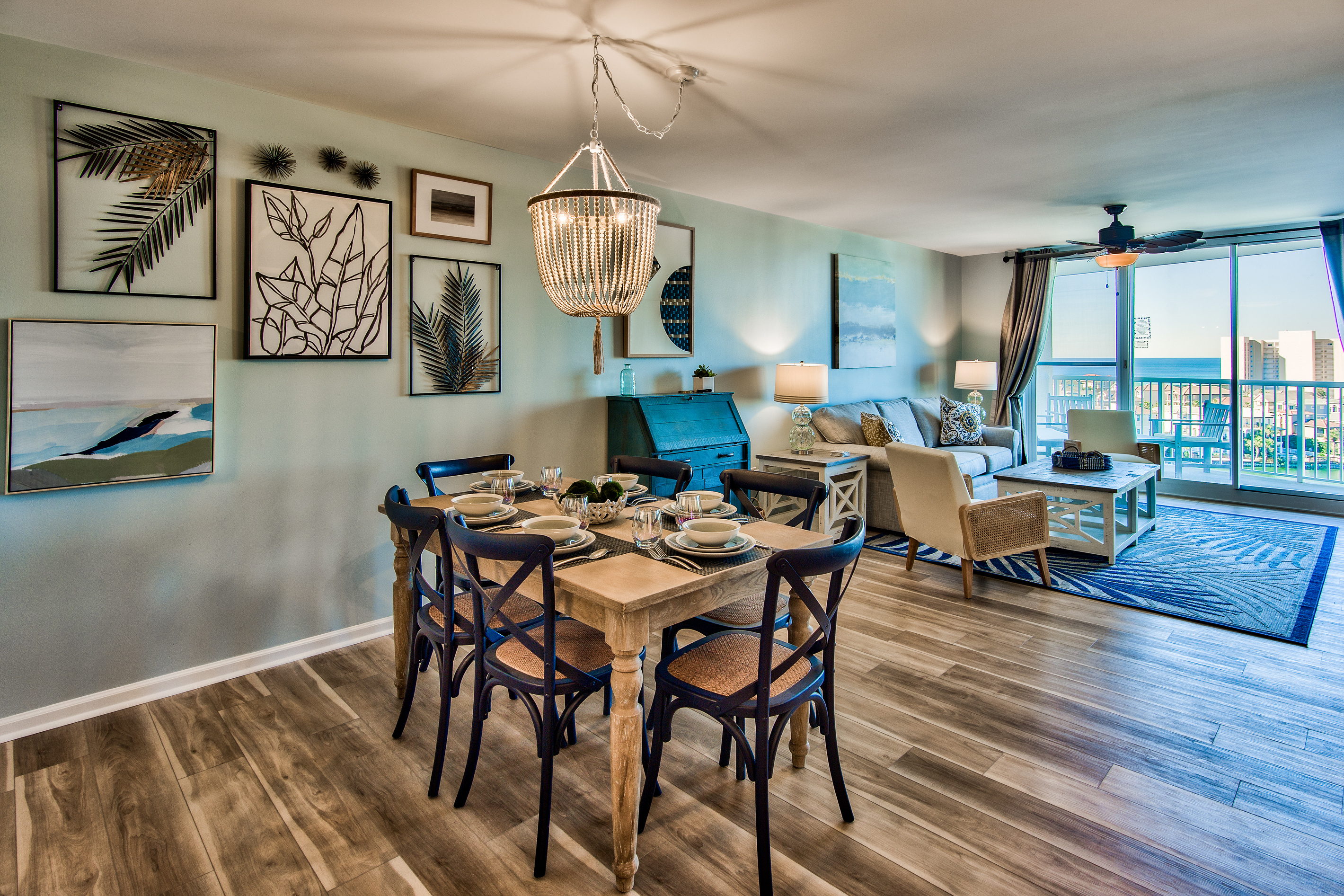 hardwood floors throughout.