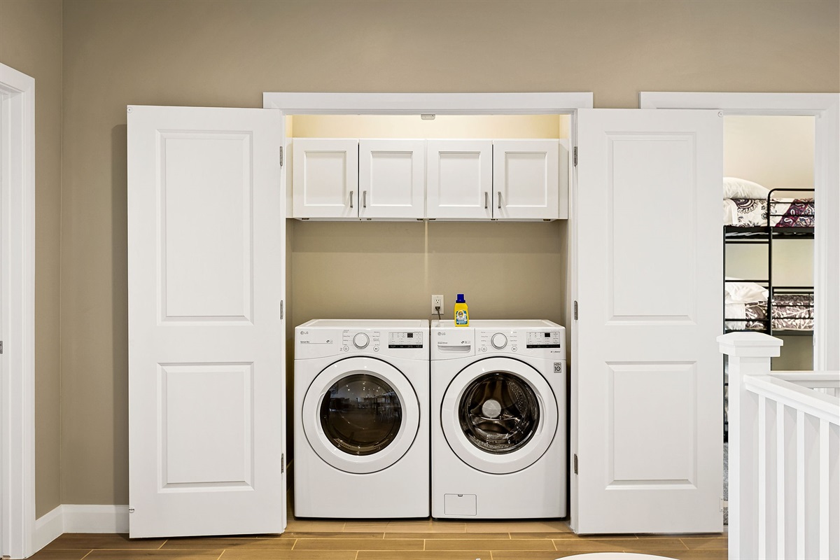 Zion Air Laundry Area
